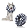 Soft Dog Cone Collar for After Surgery - Inflatable Dog Neck Donut Collar - Elizabethan Collar for Dogs Recovery